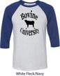 Bovine University Mens Raglan Shirt