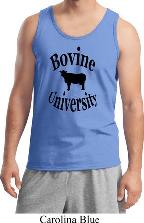 Bovine University Mens Tank Top