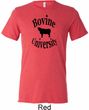 Bovine University Mens Tri Blend Crewneck Shirt