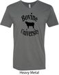 Bovine University Mens V-Neck Shirt