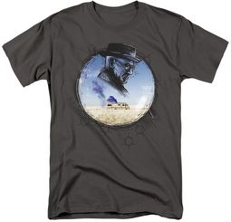 Breaking Bad "CRYSTAL" Walter White T-shirt - Charcoal Gray