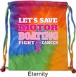 Breast Cancer Awareness Bag Motor Boating Tie Dye Bag