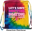Breast Cancer Awareness Bag Motor Boating Tie Dye Bag
