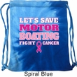 Breast Cancer Awareness Bag Motor Boating Tie Dye Bag