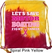Breast Cancer Awareness Bag Motor Boating Tie Dye Bag