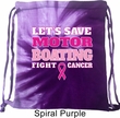 Breast Cancer Awareness Bag Motor Boating Tie Dye Bag
