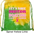 Breast Cancer Awareness Bag Motor Boating Tie Dye Bag