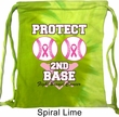 Breast Cancer Awareness Bag Protect 2nd Base Tie Dye Bag