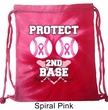 Breast Cancer Awareness Bag Protect 2nd Base Tie Dye Bag
