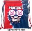 Breast Cancer Awareness Bag Protect 2nd Base Tie Dye Bag