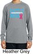 Breast Cancer Awareness Battle Mode Kids Dry Wicking Long Sleeve Shirt
