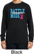 Breast Cancer Awareness Battle Mode Kids Dry Wicking Long Sleeve Shirt