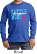 Breast Cancer Awareness Battle Mode Kids Long Sleeve Shirt