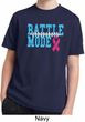 Breast Cancer Awareness Battle Mode Kids Moisture Wicking Shirt
