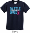 Breast Cancer Awareness Battle Mode Kids Shirt