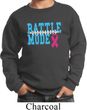 Breast Cancer Awareness Battle Mode Kids Sweat Shirt