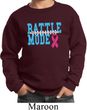 Breast Cancer Awareness Battle Mode Kids Sweat Shirt