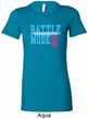 Breast Cancer Awareness Battle Mode Ladies Longer Length Shirt