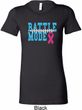 Breast Cancer Awareness Battle Mode Ladies Longer Length Shirt