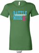 Breast Cancer Awareness Battle Mode Ladies Longer Length Shirt