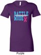 Breast Cancer Awareness Battle Mode Ladies Longer Length Shirt