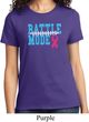 Breast Cancer Awareness Battle Mode Ladies Shirt