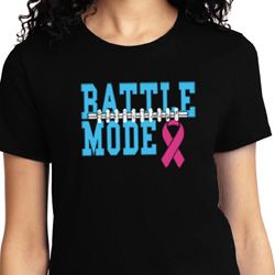 Breast Cancer Awareness Battle Mode Ladies Shirt