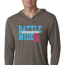 Breast Cancer Awareness Battle Mode Lightweight Hoodie Shirt
