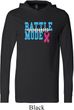 Breast Cancer Awareness Battle Mode Lightweight Hoodie Tee