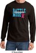 Breast Cancer Awareness Battle Mode Long Sleeve Shirt