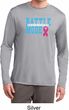 Breast Cancer Awareness Battle Mode Mens Dry Wicking Long Sleeve Shirt
