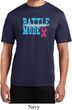 Breast Cancer Awareness Battle Mode Mens Moisture Wicking Shirt