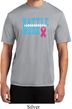 Breast Cancer Awareness Battle Mode Mens Moisture Wicking Shirt