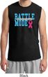 Breast Cancer Awareness Battle Mode Mens Muscle Shirt