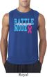 Breast Cancer Awareness Battle Mode Mens Sleeveless Shirt