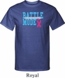 Breast Cancer Awareness Battle Mode Mens Tall Shirt