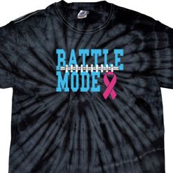 Breast Cancer Awareness Battle Mode Spider Tie Dye Shirt