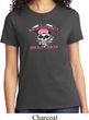 Breast Cancer Awareness Bikers Against Breast Cancer Ladies Shirt