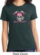 Breast Cancer Awareness Bikers Against Breast Cancer Ladies Shirt