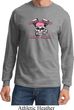 Breast Cancer Awareness Bikers Against Breast Cancer Long Sleeve Shirt