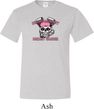 Breast Cancer Awareness Bikers Against Breast Cancer Mens Tall Shirt