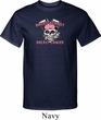 Breast Cancer Awareness Bikers Against Breast Cancer Mens Tall Shirt