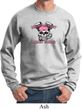 Breast Cancer Awareness Bikers Against Breast Cancer Sweatshirt