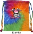 Breast Cancer Awareness Bikers Against Breast Cancer Tie Dye Bag