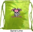Breast Cancer Awareness Bikers Against Breast Cancer Tie Dye Bag