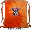 Breast Cancer Awareness Bikers Against Breast Cancer Tie Dye Bag