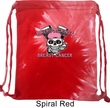 Breast Cancer Awareness Bikers Against Breast Cancer Tie Dye Bag