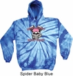 Breast Cancer Awareness Bikers Against Breast Cancer Tie Dye Hoodie