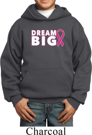 Breast Cancer Awareness Dream Big Kids Hoody