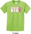 Breast Cancer Awareness Dream Big Kids Shirt